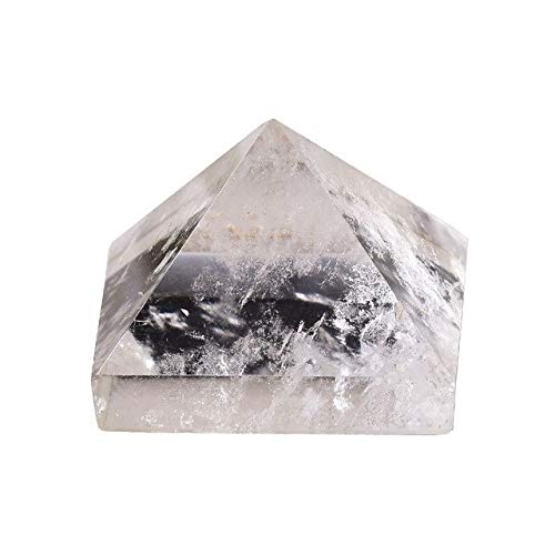 ARONG Noble La fluorita Natural del Cristal de Cuarzo de la pirámide de Piedra curativo del Reiki Chakra Crystal Tiger Punto del Ojo Decoración artesanía de la Piedra de Gema 1PC Accesorios Femeninos