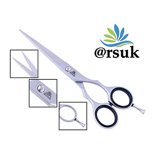 ARSUK Tijeras estilo profesional Acabado con arena Peluquería-Corte Estilismo Aseo Adelgazamiento Disección Tijeras 6.5 "-16.51cm (aprox.)