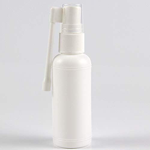 Artibetter Botella de pulverizador nasal portátil de 10 piezas, 20 ml Rinitis recargable, niebla fina, botellas de aerosol vacías (blanco)