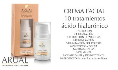 ARUAL Crema Facial Acido Hialuronico 50 ml