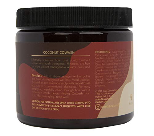 As I Am Coconut Cowash Cleansing Conditioner - acondicionadores (Mujeres, Hidratante, Aqueous (Water, Aqua Purificada, Purified) Extracts: Cocos Nucifera (Coconut) and Citrus Reticulata , - Wet hair thoroughly - Rub a liberal amount within palms and distr