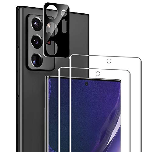 AsBellt Protector Pantalla Galaxy Note 20 Ultra (2*Protector de Pantalla de Cristal y 1*Protector de Cámara de Cristal) Protector de Pantalla Cristal Vidrio Templado para Samsung Galaxy Note 20 Ultra