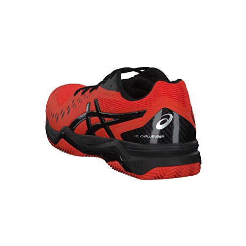 Asics Gel-Challenger 12 Clay, Zapatillas para Hombre, Rojo (Cherry Tomato/Black 813), 41.5 EU