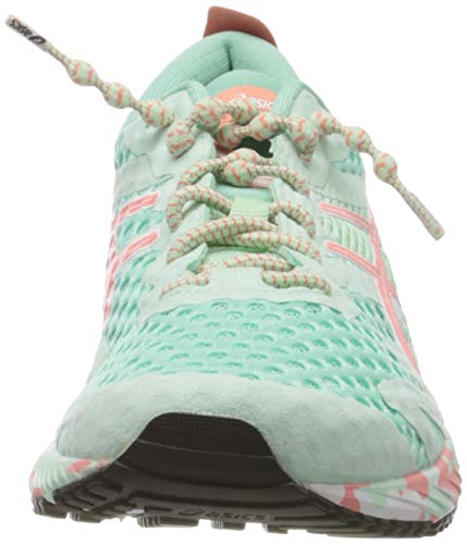 Asics Gel-Noosa Tri 12, Road Running Shoe para Mujer, Hielo Fresco/Guayaba, 38 EU