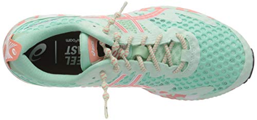 Asics Gel-Noosa Tri 12, Road Running Shoe para Mujer, Hielo Fresco/Guayaba, 38 EU