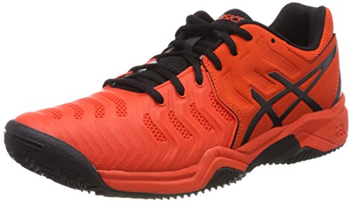 Asics Gel-Resolution 7 Clay GS, Zapatillas de Tenis Unisex Niños, Rojo (Cherry Tomato/Black 801), 36 EU
