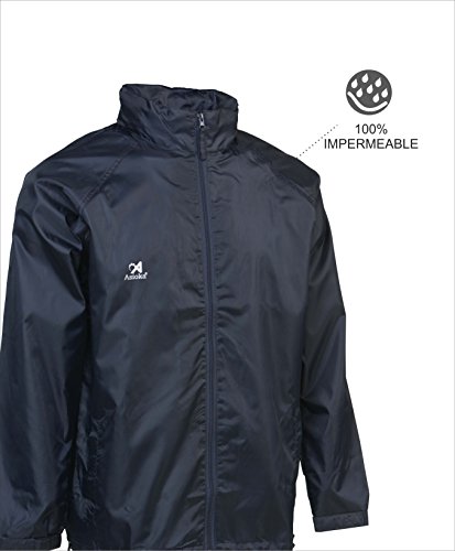 Asioka 61/09 Cortavientos, Hombre, Azul Marino, XL