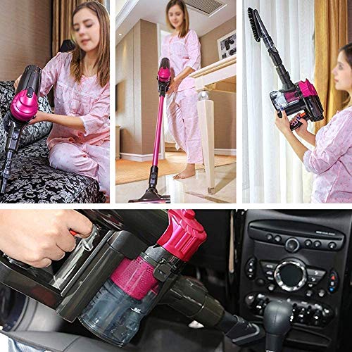 Aspiradora potente sin cable Inalámbrico Aspiradora, Paz Inicio aspiradora pequeña, 120W de alta potencia, Fuerte colector de polvo, 2200mAh de alta eficiencia de la batería de litio, for el duro piso