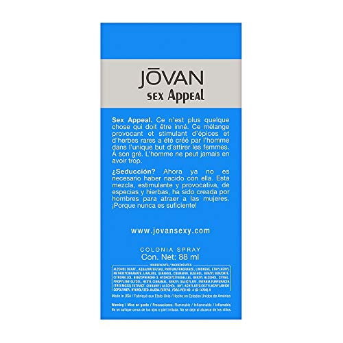 Astor Jovan Sex Appeal Agua de Tocador - 88 ml