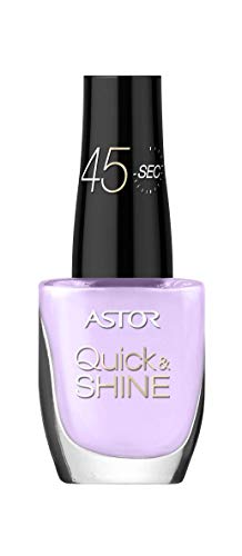 Astor Quick & Shine Esmalte de Uñas Tono 524 Lazy Lilac - 41 g