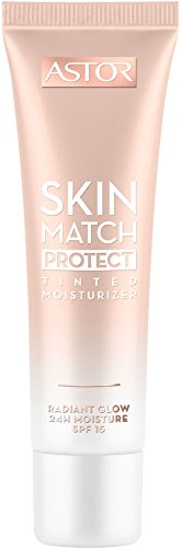 Astor Skin Match Protect Tinted Moisturiser Radiant Glow SPF 15 30ml-001 Light Medium