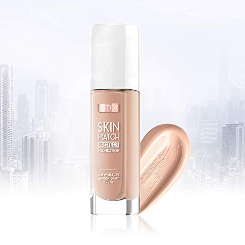 Astor SkinMatch Foundation Base de Maquillaje Tono 201 Sand - 115 gr