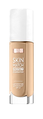 Astor SkinMatch Foundation Base de Maquillaje Tono 201 Sand - 115 gr