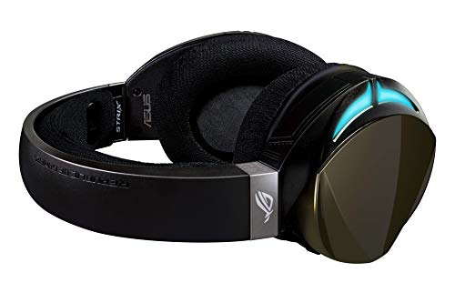 Asus ROG Strix Fusion 500 - Auriculares gaming con iluminación RGB sincronizable entre auriculares que puedes controlar desde la app, DAC ESS de alta fidelidad, amplificador y sonido 7.1 virtual