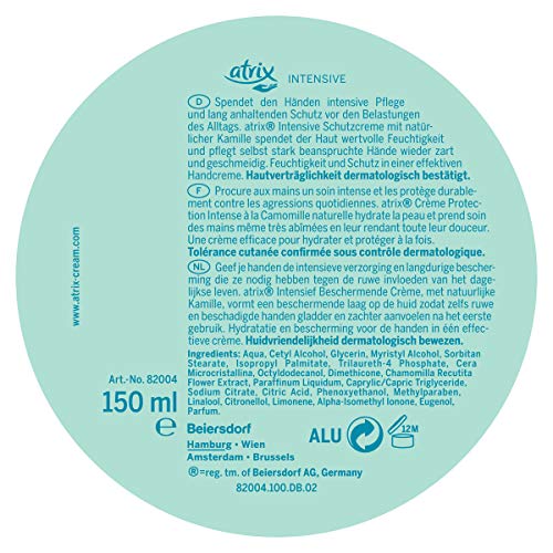 Atrix Intensivo Crema Protección Dosis, paquete de 4 (4 x 150 ml)