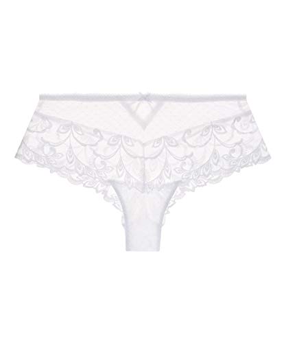 Aubade Au Bal De Flore Boxer, Blanco (Blanc Bleu), 135K (Talla del Fabricante: 3) para Mujer
