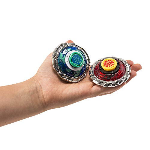 Auldey EU624313 Toupie Infinity Nado-Estuche de 2 topies, serie NADO BATTLE - Super whisker y Blade , color/modelo surtido