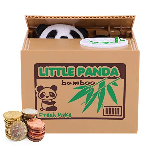 Auped Money Box Mone da Hucha Electrónica Automática Panda Savings Bank Regalo significativo para niños.
