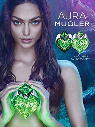 Aura Mugler, Agua de tocador para mujeres - 90 ml.
