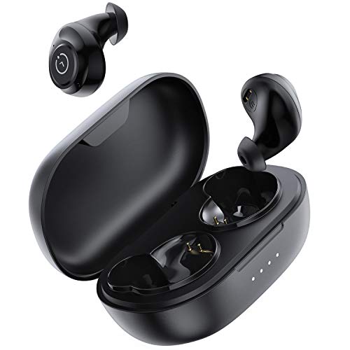 Auriculares inalámbricos Bluetooth ENACFIRE E60 V5.0, 8 Horas de reproducción Permanente, Auriculares Deportivos Bluetooth de Nivel IPX8, Bajos Profundos Apt-X, Doble micrófonos incorporados