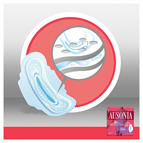AUSONIA compresas super alas bolsa 26 uds