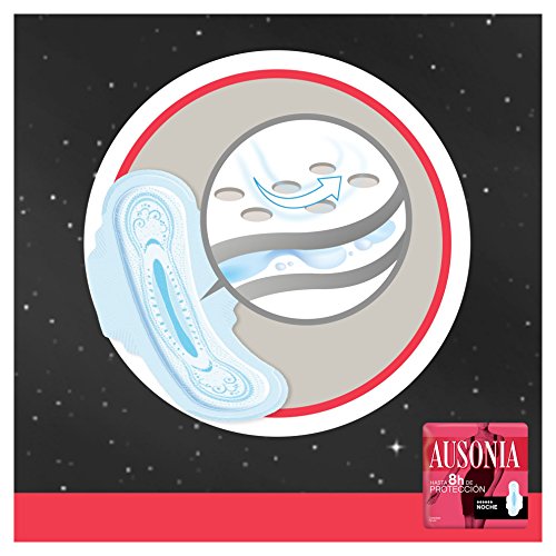 Ausonia Noche Compresas con Alas - 9 unidades