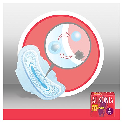 Ausonia Super Compresas Higiénicas con Alas - 10 unidades