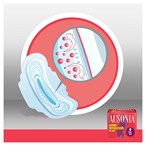 Ausonia Super Compresas Higiénicas con Alas - 10 unidades