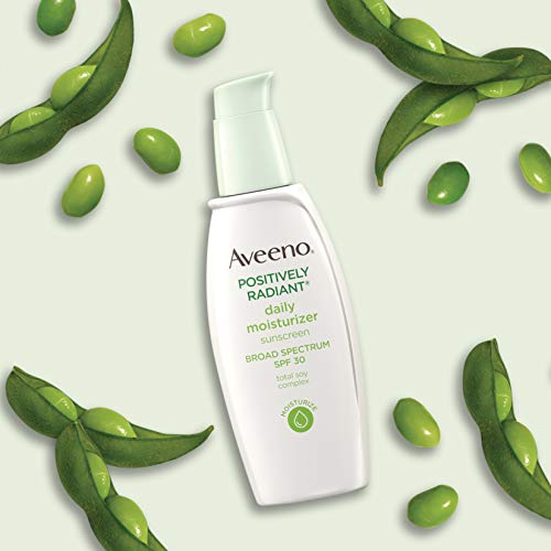 Aveeno Active Naturals Positively Radiant Daily Moisturizer, SPF 30, 2.5 Ounce by Aveeno