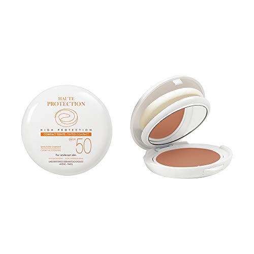 Avene - Compacto Tintado SPF 50 Tono Arena-Sable 10 g, Estándar (1510723)