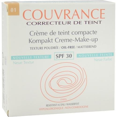 avène Couvrance compacto Crema de Make-up mattierend 01 Porcelana, 9,5 g