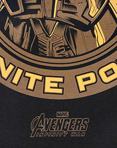 Avengers Infinity War Adultos Camiseta Marvel Thanos guantelete de los Hombres