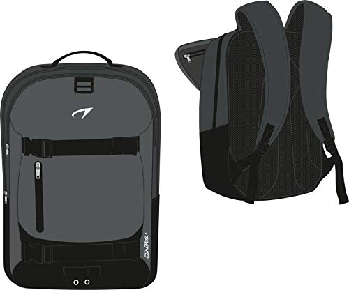 Avento Men's Sports Backpack Anthracite/Black/Silver, tamaño:OneSize