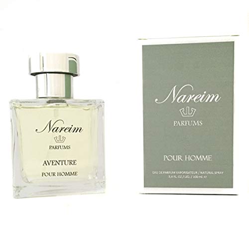 AVENTURE EAU DE PARFUM DE NAREIM PARFUMS 208 - PERFUMES DE HOMBRE -VAPORIZADOR 100ML- PERFUME DE LARGA DURACIÓN ELABORADO CON UN ALTO PORCENTAJE DE ESENCIAS AROMATICAS