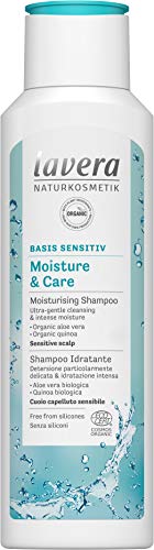 avera Shampoo basis sensitiv Moisture and Care, Moisturising Shampoo, Hair Care, Natural Cosmetics, vegan, certified, 250ml