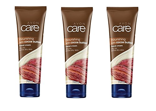 Avon Care Crema de manos para cacao, 3 unidades