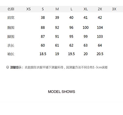 Avsvcb Nueva Camiseta de Manga Corta con Estampado Europeo y Americano de algodón Suelto con Estampado de Gato para Mujer