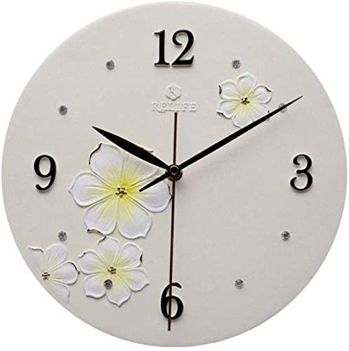 AWCVB Reloj, Ambiente Familiar Pizarras Peluquería, Relojes Decorativos,Una,11 Pulgadas