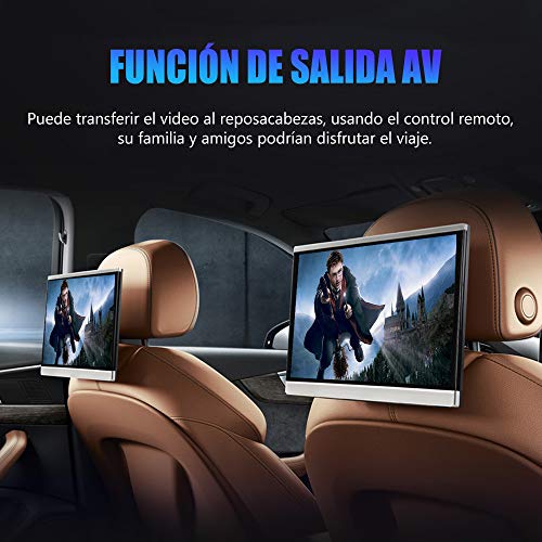 AWESAFE Radio Coche 7 Pulgadas para Ford con Pantalla Táctil 2 DIN, Autoradio de Ford con Bluetooth/GPS/FM/RDS/CD DVD/USB/SD, Apoyo Mandos Volante, Mirrorlink y Aparcamiento (Plata)