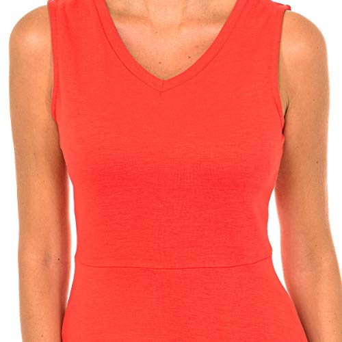 A|X Armani Exchange Women's V Neck Fit and Flare Dress