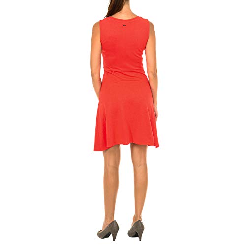 A|X Armani Exchange Women's V Neck Fit and Flare Dress