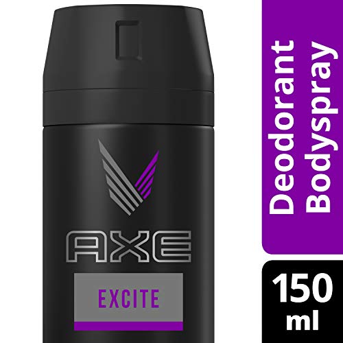 Axe Axe Excite - Spray corporal sin sales de aluminio, 150 ml