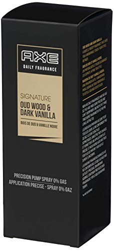 AXE colonia daily signature oud wood & dark vanilla spray 100 ml