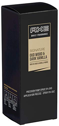AXE colonia daily signature oud wood & dark vanilla spray 100 ml