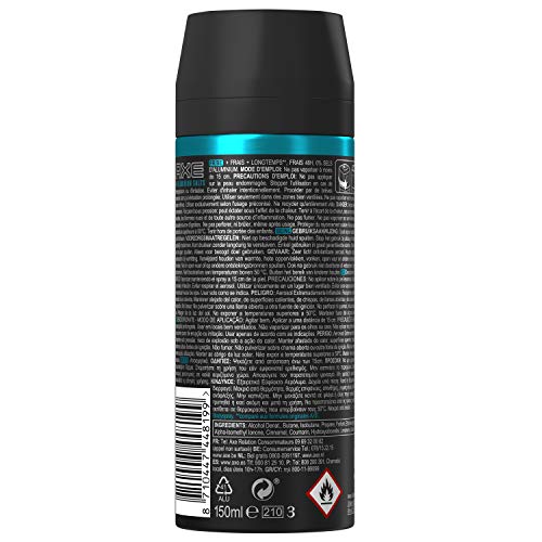 AXE Leather&Cookies- Desodorante Pack Duplo Ahorro 2x 150 ml