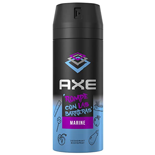 AXE Marine - Desodorante Bodyspray para hombre, 48 horas de protección, 150 ml, pack de 3