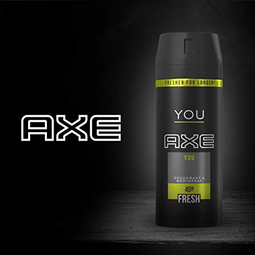 AXE You - Desodorante Bodyspray para hombre, 48 horas de protección, 150 ml, pack de 3