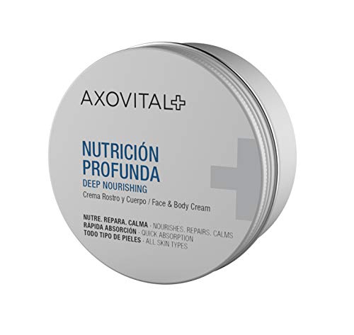 Axovital - Crema Hidratante 2 en 1 para Cara y Cuerpo - 250 ml.