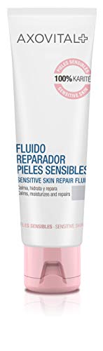 Axovital - Crema Reparadora de Textura Fluida para Pieles Sensibles - 50 ml.