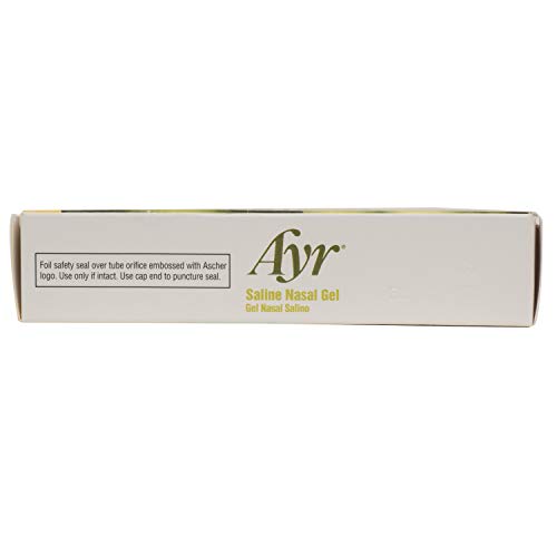 Ayr Saline Nasal Gel, With Soothing Aloe, 0.5 Ounce Tube by Ayr
